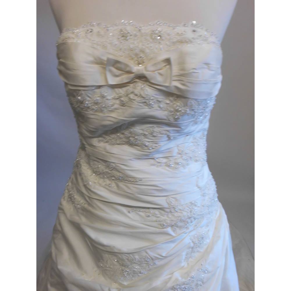 Wedding Dresses Size 14 Cream